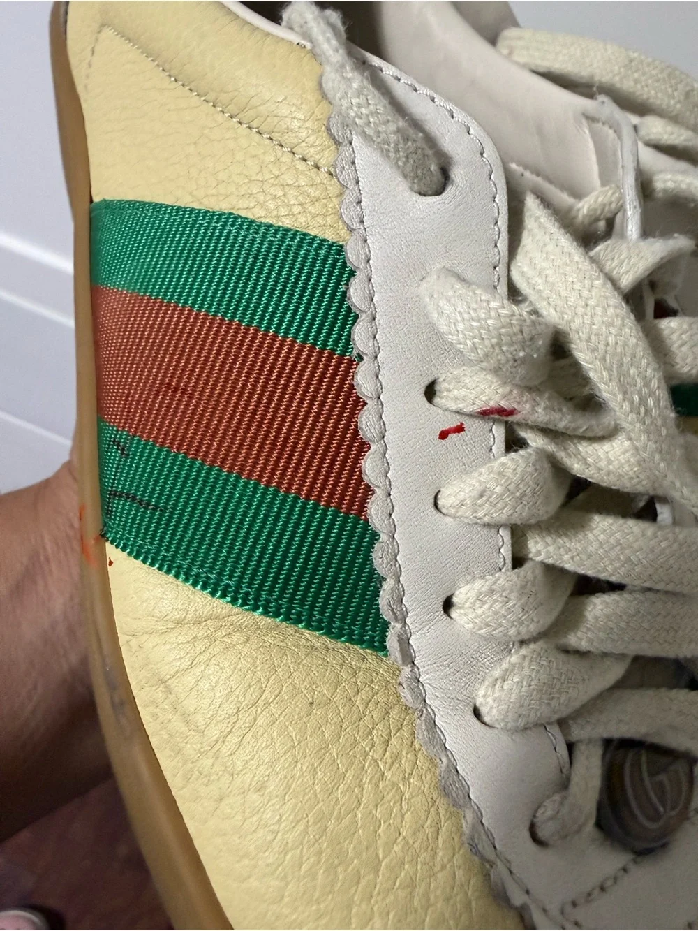 Gucci G74 Web Sneakers Men US 6M/9W/40EU